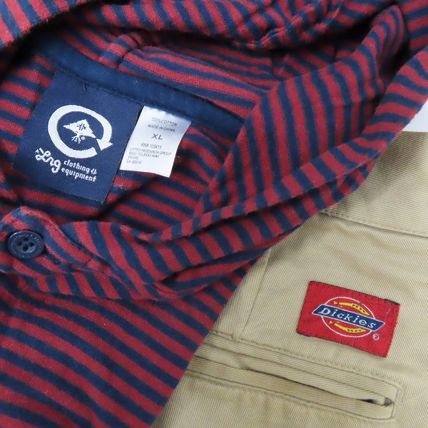 実際に弊社で買取させて頂いた【おまとめ品】LRG/エルアールジー ディッキーズ他 パーカー/シャツ/カーゴパンツ等の画像 2枚目