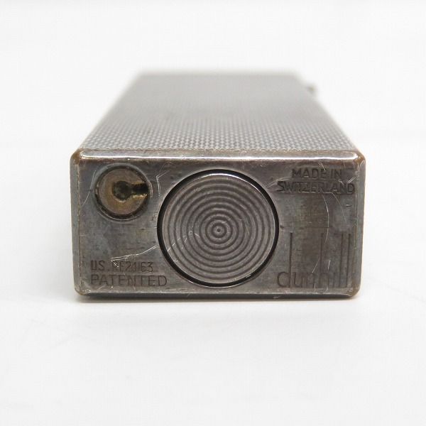 実際に弊社で買取させて頂いたdunhill/ダンヒル サイドローラーガスライター シルバーの画像 4枚目