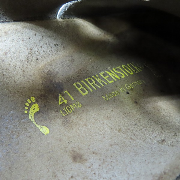 実際に弊社で買取させて頂いたBIRKENSTOCK/ビルケンシュトック レザーサンダル 41の画像 5枚目