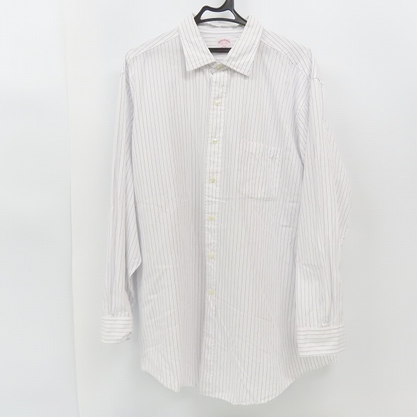 実際に弊社で買取させて頂いたBrooks Brothers/ブルックスブラザーズ ストライプ柄シャツ 17.5-4/5