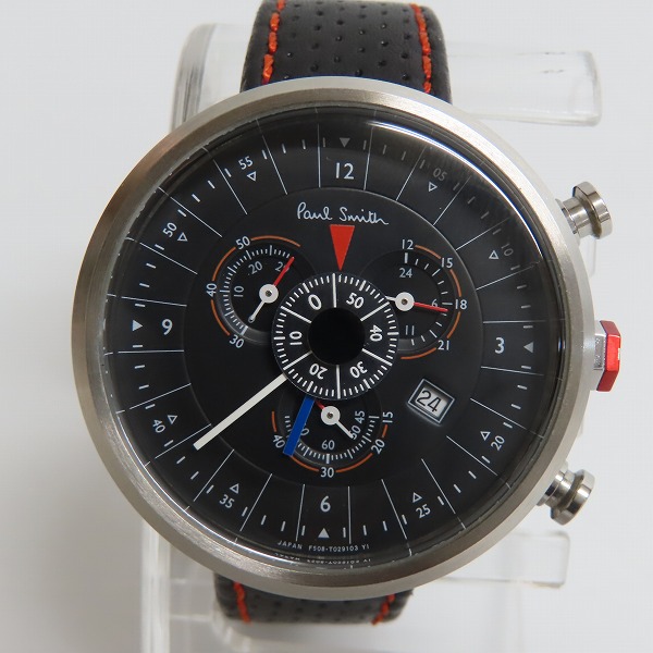 実際に弊社で買取させて頂いたPaul Smith/ポール・スミス サイクルクロノ クロノグラフ 腕時計/F508-S081238