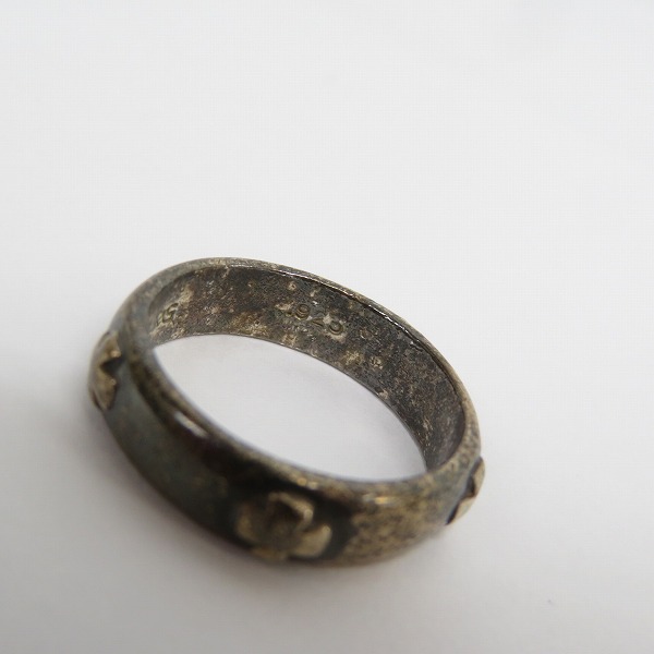 実際に弊社で買取させて頂いたLoree Rodkin/ローリーロドキン アイアンクロスリング/11号の画像 4枚目