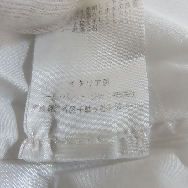 実際に弊社で買取させて頂いたNeil Barrett/ニールバレット 無地 長袖ボタンシャツ 40の画像 4枚目