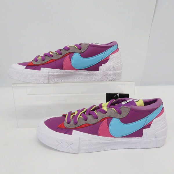 実際に弊社で買取させて頂いた【未使用】KAWS×SACAI×NIKE/カウズ×サカイ×ナイキ BLAZER LOW/ブレーザー ロー DM7901-500/26の画像 3枚目