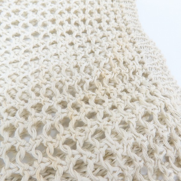 実際に弊社で買取させて頂いたMaison MIHARA YASUHIRO/メゾンミハラヤスヒロ メッシュ ロングスリーブカットソー A00PO511/48の画像 4枚目