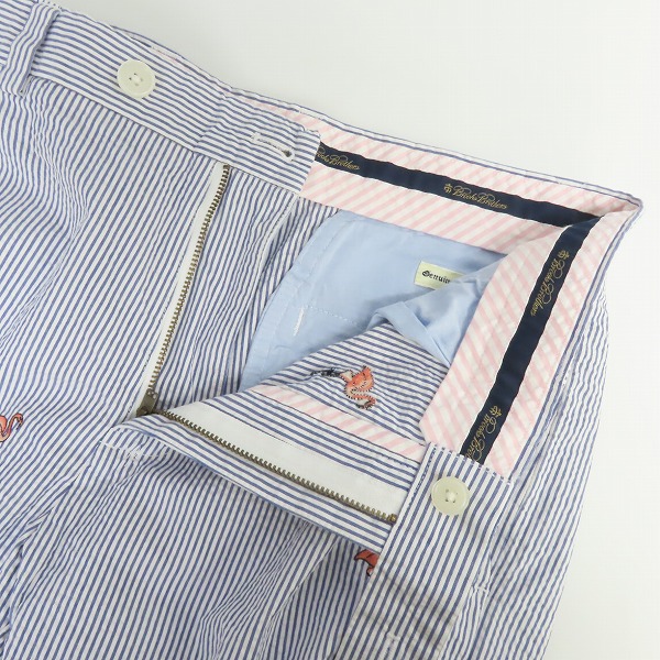 実際に弊社で買取させて頂いたBrooks Brothers Red Fleece/ブルックスブラザーズ セットアップ スーツ フラミンゴ 刺繍 /S/W32の画像 2枚目