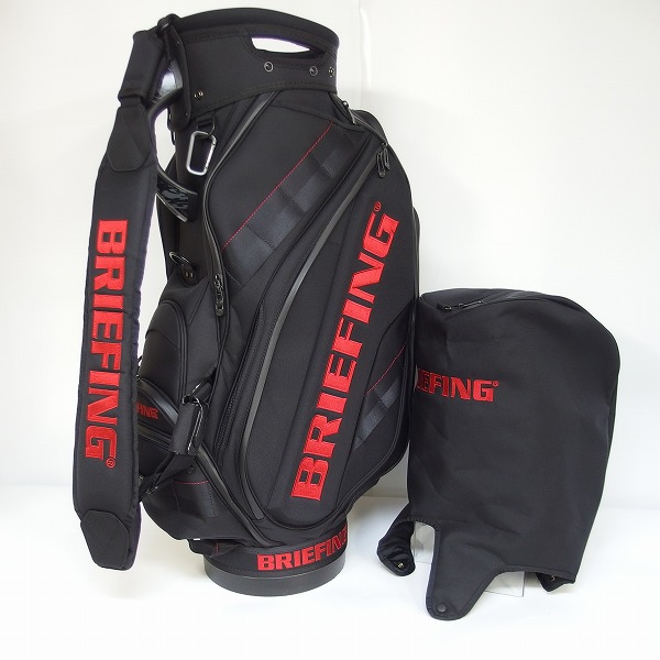 実際に弊社で買取させて頂いたBRIEFING/ブリーフィング CR-3 9.5型 47インチ対応 5分割キャディバッグ ブラック