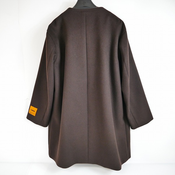 実際に弊社で買取させて頂いたJOURNAL STANDARD relume/ジャーナルスタンダード レリューム LANA SUPER 140 ラナウールコート/Lの画像 1枚目