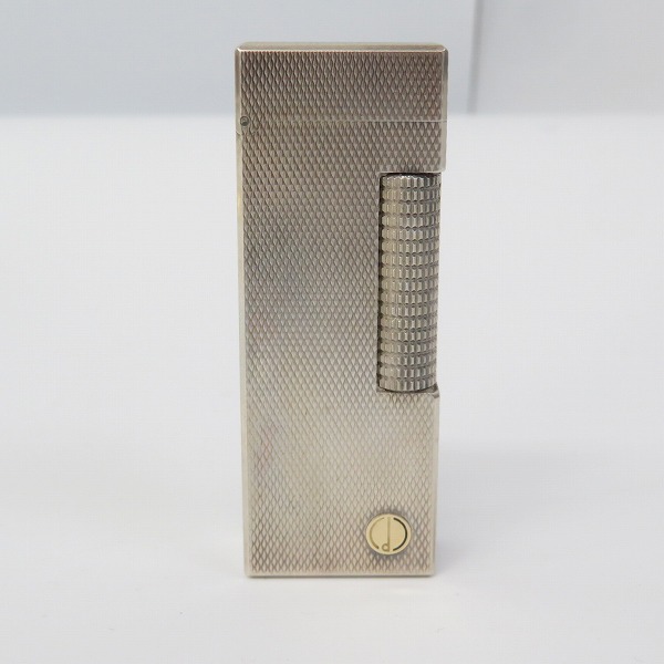 実際に弊社で買取させて頂いたdunhill/ダンヒル サイドローラーガスライター ダイヤカット シルバー