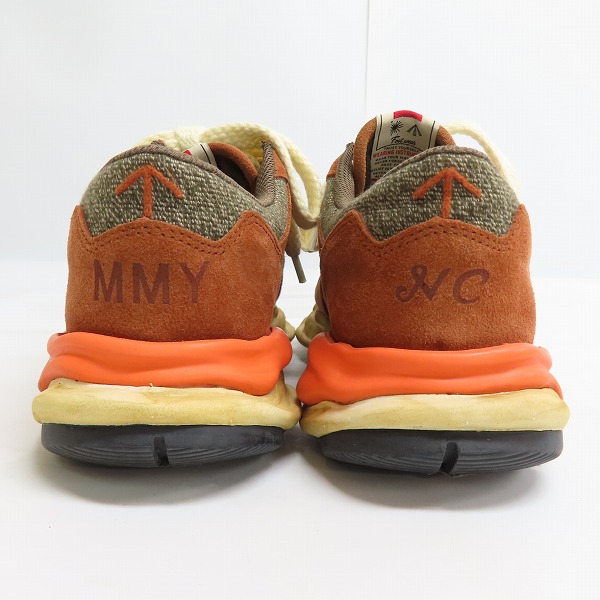 実際に弊社で買取させて頂いたNigel Cabourn×MIHARA YASUHIRO/ナイジェルケーボン×ミハラヤスヒロ マウンテンスニーカー/シューズ C07FW701/41の画像 1枚目