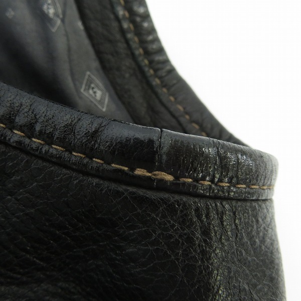 実際に弊社で買取させて頂いたTHE FLAT HEAD/フラットヘッド ディアスキン レザーベスト/ジレ 38の画像 4枚目