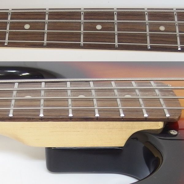 実際に弊社で買取させて頂いた★BUSKER'S/バスカーズ  ジャズベース Type レフティ/左利き用 ソフトケース付 の画像 3枚目