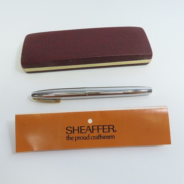 実際に弊社で買取させて頂いたSHEAFFER/シェーファー Triumph/トライアンフ XFINE 万年筆の画像 8枚目
