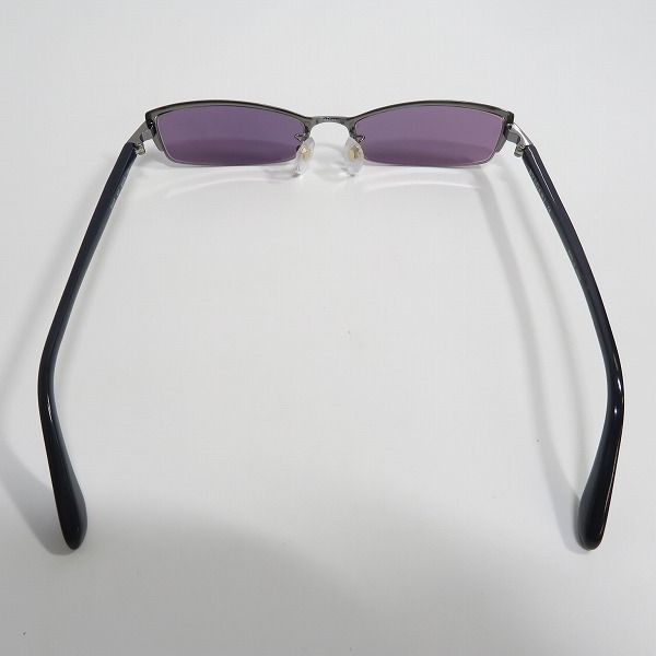 実際に弊社で買取させて頂いたBVLGARI/ブルガリ 度入り ハーフリム サングラスフレーム/アイウェア 2042Tの画像 3枚目