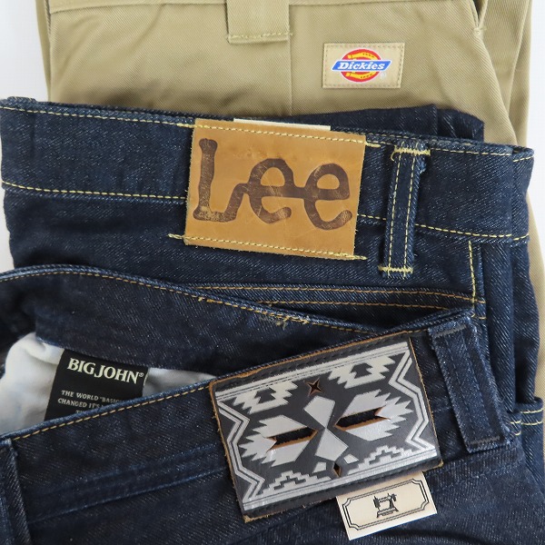 実際に弊社で買取させて頂いた【おまとめ品】Dickies/ディッキーズ BIG JOHN/ビッグジョン 他 ワークパンツ/デニムパン 他の画像 1枚目