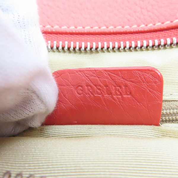 実際に弊社で買取させて頂いたBVLGARI/ブルガリ Grelel ロゴマニア ハンドバッグの画像 6枚目