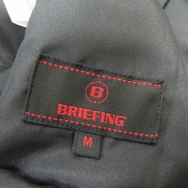 実際に弊社で買取させて頂いた【未使用】BRIEFING/ブリーフィング ゴルフ MENS BASIC SHORT PANTS/ベーシック ショーツ BBG221M18/Mの画像 2枚目