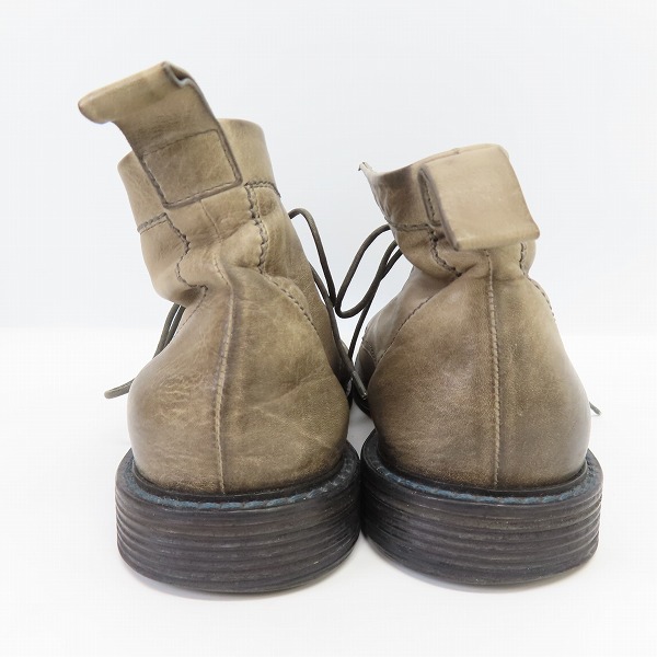 実際に弊社で買取させて頂いたHUGO BOSS/ヒューゴ ボス レースアップ レザーブーツ Size：8の画像 1枚目