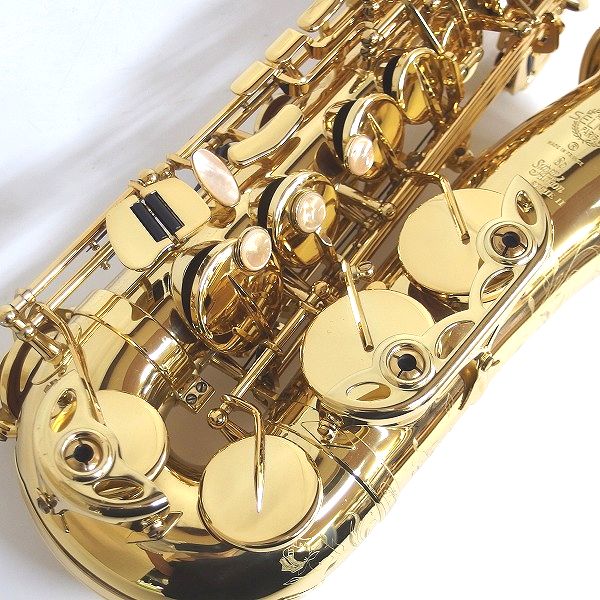 実際に弊社で買取させて頂いた★SELMER/セルマー アルトサックス SA80/Super Action 80 SERIE Ⅱ/シリーズ2  彫刻有り 70万台 ハードケース付の画像 5枚目