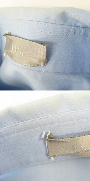 実際に弊社で買取させて頂いた【JPタグ】Dior HOMME/ディオールオム 長袖シャツ 4EH1059319/37の画像 9枚目