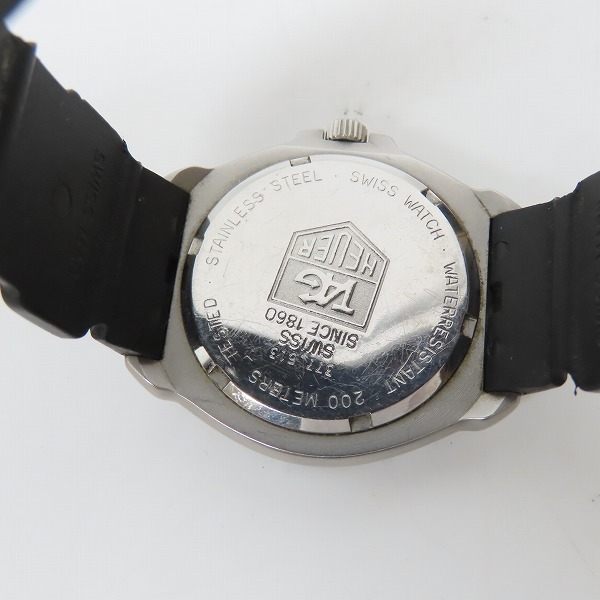 実際に弊社で買取させて頂いたTAG HEUER/タグホイヤー PROFESSIONAL 200M デイト クォーツ/腕時計/ウォッチ 377.513【動作未確認】の画像 3枚目