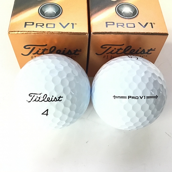 実際に弊社で買取させて頂いた（3）【未使用】Titleist/タイトリスト PRO V1 ゴルフボール1ダースの画像 2枚目