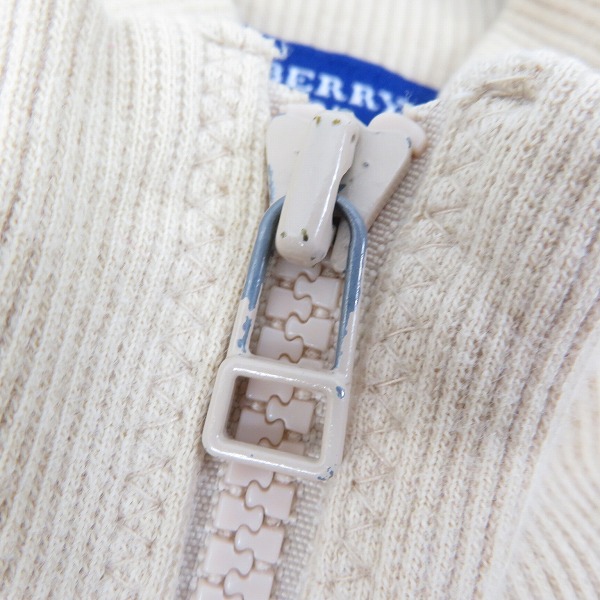 実際に弊社で買取させて頂いたBURBERRY BLUE LABEL/バーバリー ブルーレーベル 総柄トラックジャケット/38の画像 6枚目