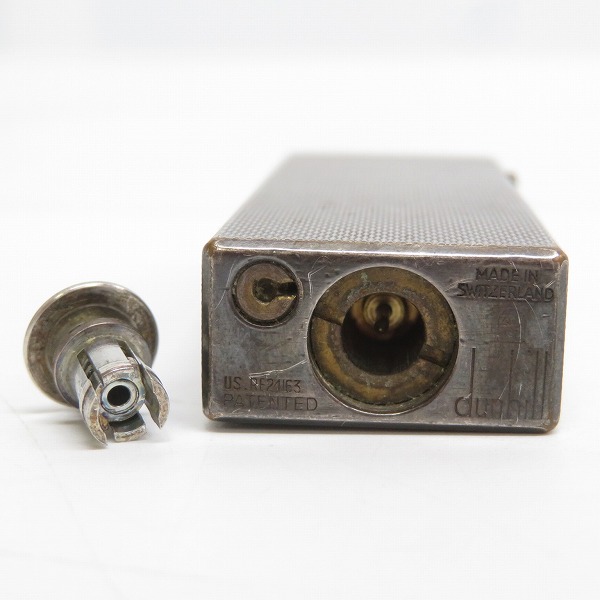 実際に弊社で買取させて頂いたdunhill/ダンヒル サイドローラーガスライター シルバーの画像 5枚目