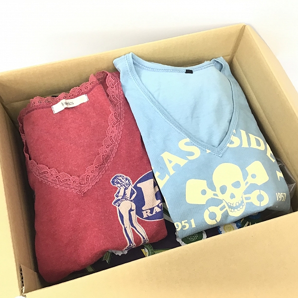 実際に弊社で買取させて頂いた【おまとめ品】ビームス/ヒステリックグラマー/ディッキーズ他 ネルシャツ/カットソー/スカート/パンツ等