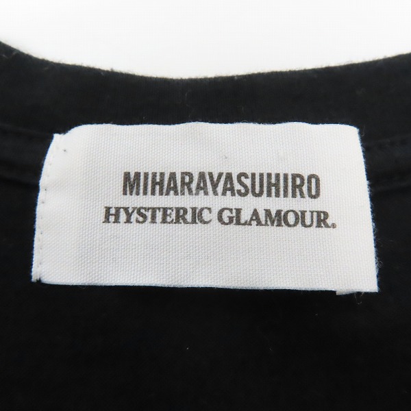 実際に弊社で買取させて頂いたMIHARA YASUHIRO×HYSTERIC GLAMOUR/ミハラヤスヒロ×ヒステリックグラマー ガールプリント Tシャツ 0234CT19 Lの画像 2枚目