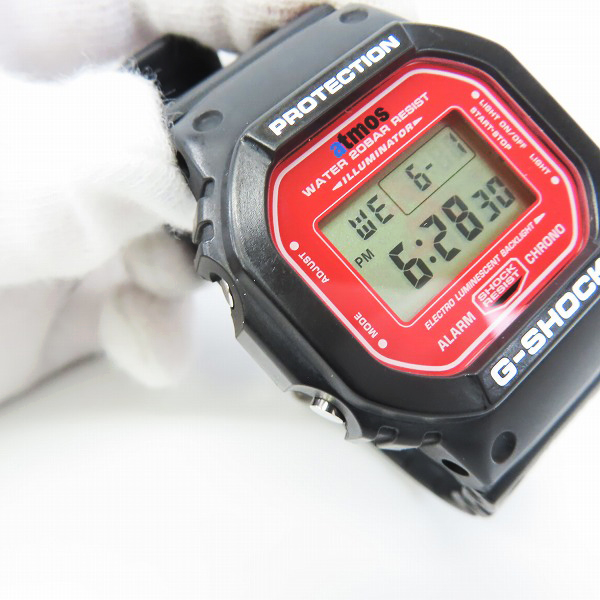 実際に弊社で買取させて頂いたG-SHOCK/G-ショック atoms/アトモス スクエアケース DW-5600VTの画像 5枚目