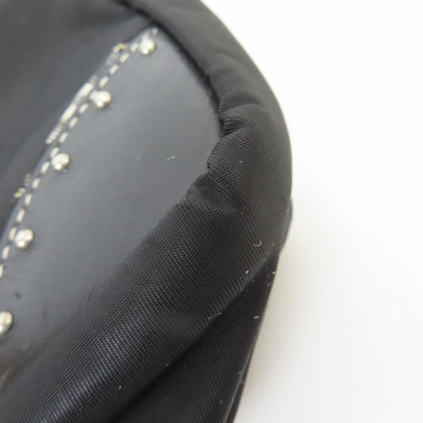 実際に弊社で買取させて頂いたBURBERRY BLUE LABEL/バーバリーブルーレーベル スタッズ クラッチバッグの画像 8枚目