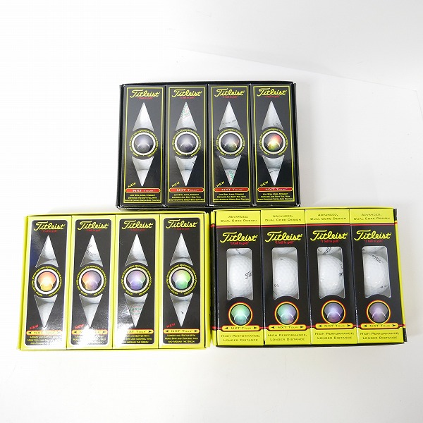実際に弊社で買取させて頂いた【未使用/オウンネーム】Titleist/タイトリスト NXT TOUR ゴルフボール 3ダース
