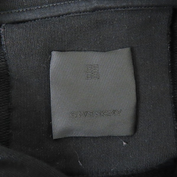 実際に弊社で買取させて頂いた【JPタグ】GIVENCHY/ジバンシー 22 SS ロゴプリント オーバーサイズフーディー/パーカー BWJ01Z3Z5W/Lの画像 2枚目