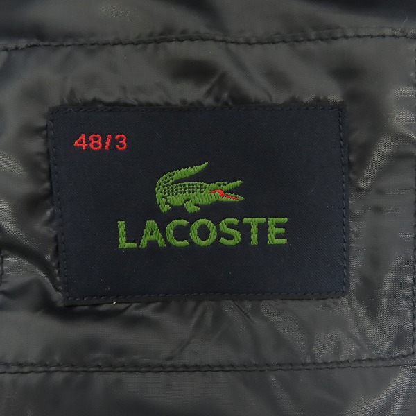 実際に弊社で買取させて頂いたLACOSTE/ラコステ DOWN VEST/ダウンベスト BH310E 48/3の画像 2枚目
