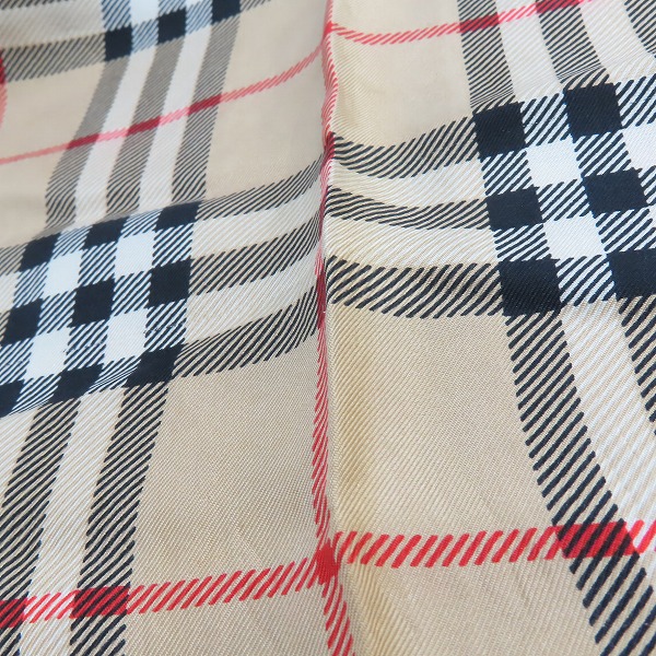 実際に弊社で買取させて頂いたBURBERRY'S/バーバリーズ ノバチェック スカーフの画像 6枚目