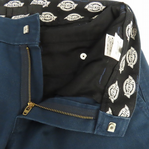 実際に弊社で買取させて頂いたroar×Dickies/ロアー×ディッキーズ ラインストーンクロスガン装飾 クロップドパンツ 10SRP-14/1の画像 5枚目