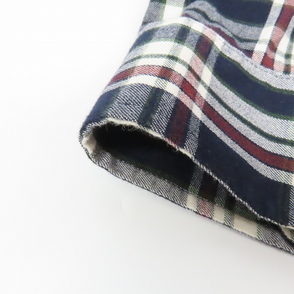 実際に弊社で買取させて頂いたLACOSTE/ラコステ ロゴ チェック シャツ CH0523/US S/Mの画像 7枚目