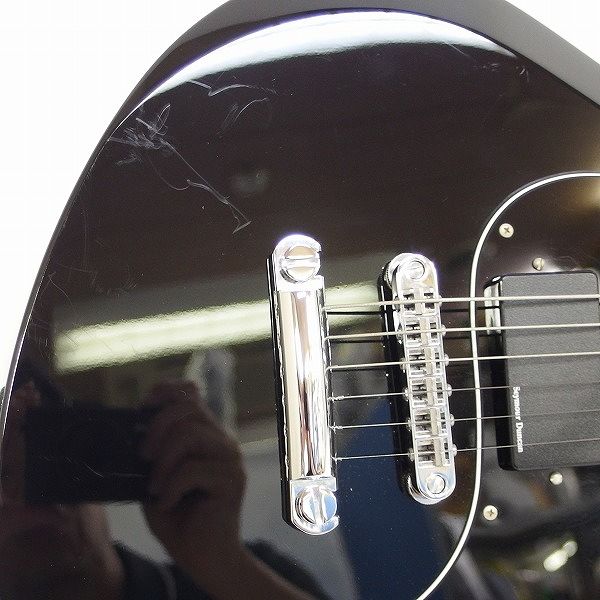 実際に弊社で買取させて頂いた★ESP/イーエスピー ULTRATONE-SL Black/ウルトラトーン エレキギター ダンカン製ピックアップ搭載 ギグケース付の画像 5枚目