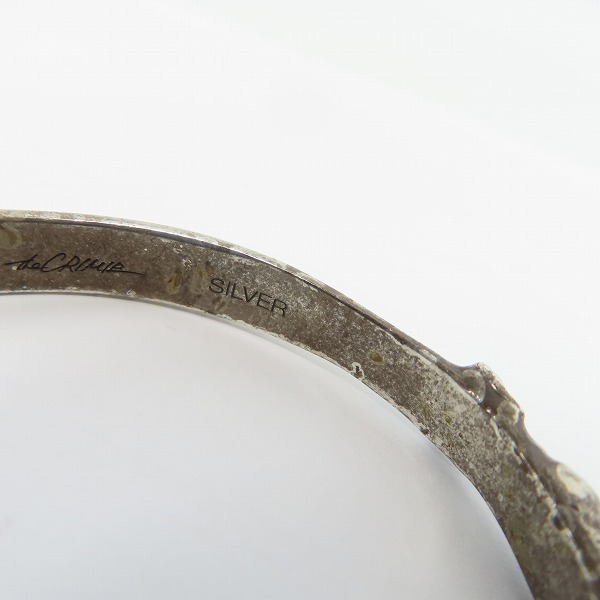 実際に弊社で買取させて頂いたCRIMIE/クライミー×Argent Gleam/アージェントグリーム 18K THE MARIA STUDS マリア バングルの画像 8枚目