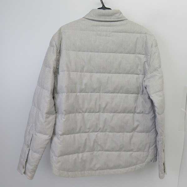 実際に弊社で買取させて頂いたBrooks Brothers/ブルックスブラザーズ ストライプ ダウンジャケット/Sの画像 1枚目