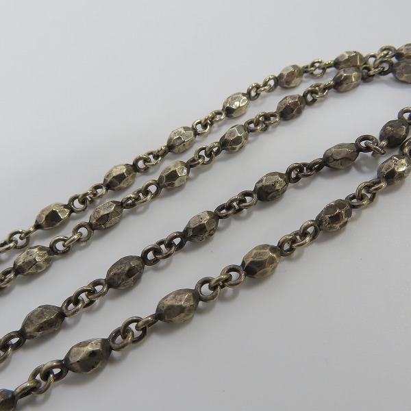 実際に弊社で買取させて頂いた【ギャラ付き】Bloody Mary/ブラッディマリー ARENA  チェーン ネックレス 40-50cmの画像 5枚目