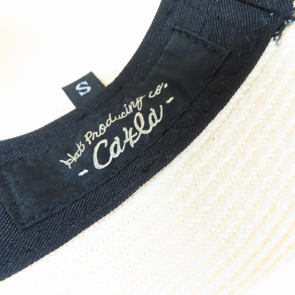 実際に弊社で買取させて頂いたCA4LA/カシラ ペーパーハット SIN00894の画像 5枚目