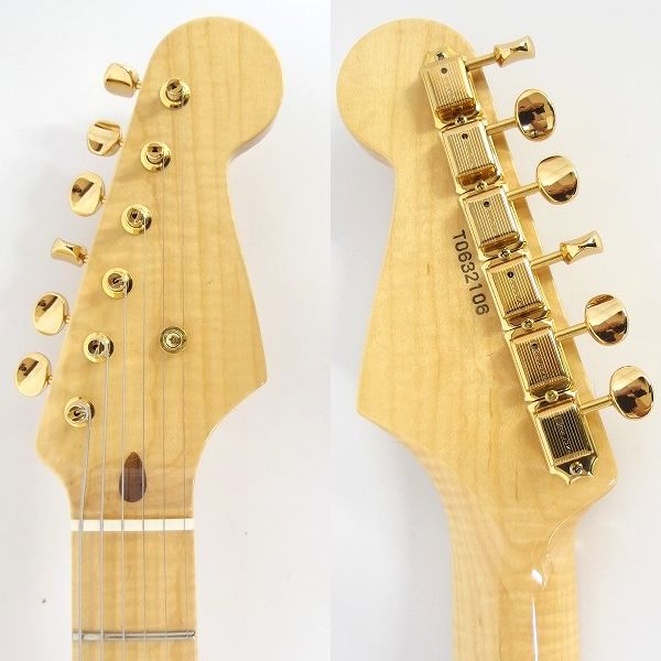 実際に弊社で買取させて頂いた★【美品】ESP/イーエスピー Custom Guitar Works N-ST-486 ストラトキャスターType EMG搭載 2006年製 ハードケース付の画像 3枚目