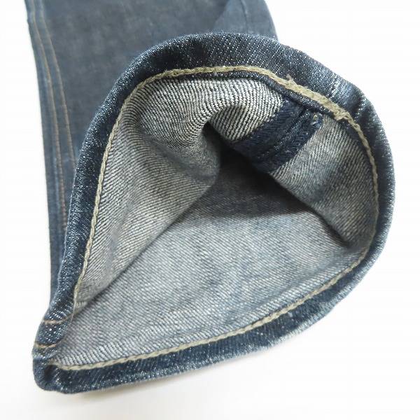 実際に弊社で買取させて頂いたMARC by MARC JACOBS/マークバイマークジェイコブス MJロゴボタン インディゴデニムパンツ/27の画像 6枚目