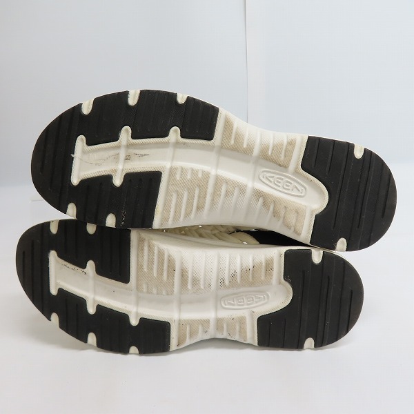 実際に弊社で買取させて頂いた【サンプル品】KEEN/キーン ユニーク サンダル 1018720 ホワイト/ブラック/27の画像 2枚目