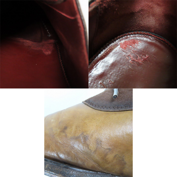 実際に弊社で買取させて頂いたMAGNANNI/マグナーニ ウイングチップシューズ 12612 /39の画像 8枚目