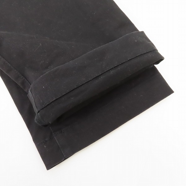 実際に弊社で買取させて頂いたLACOSTE/ラコステ スリムフィットチノパンツ ブラック HH9553/Lの画像 8枚目