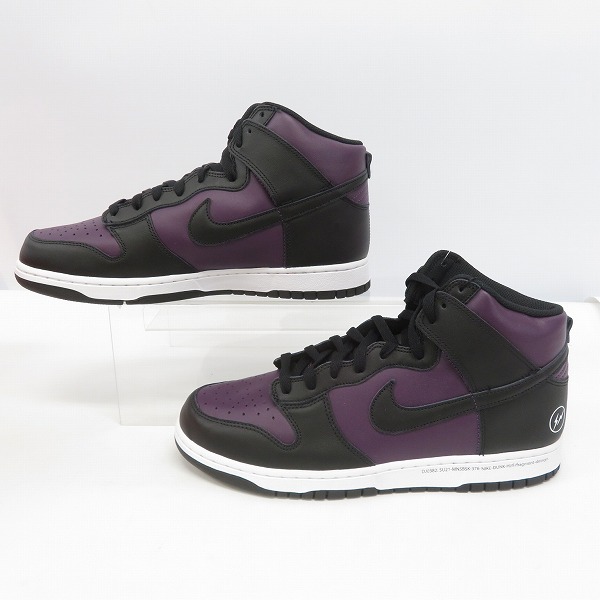 実際に弊社で買取させて頂いた【未使用】NIKE×FRAGMENT DESIGN/ナイキ×フラグメントデザイン DUNK HI/F ダンクハイ 北京 DJ0382-600/30の画像 3枚目