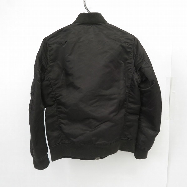 実際に弊社で買取させて頂いたナンバーナイン×ステュディオス 16AW コーデュラナイロン シンサレートMA-1 フライトジャケット 116354001/1の画像 1枚目